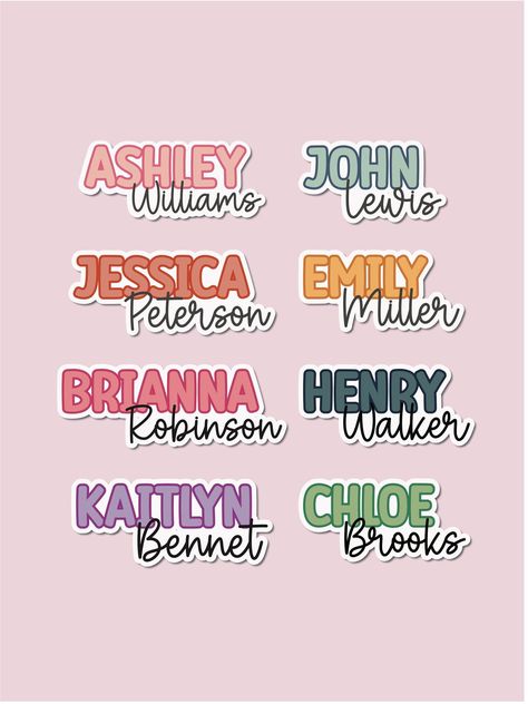 Personalized name stickers in pastel colors. Free shipping! #namestickers #personalizedstickers . #School_Label_Design #Cricut_Name_Tags #Name_Stickers_For_School #Kids_School_Labels School Label Design, Cricut Name Tags, Stickers Label Design, Name Stickers For School, Kids School Labels, Name Labels For School, Kids Name Labels, School Name Labels, Name Label