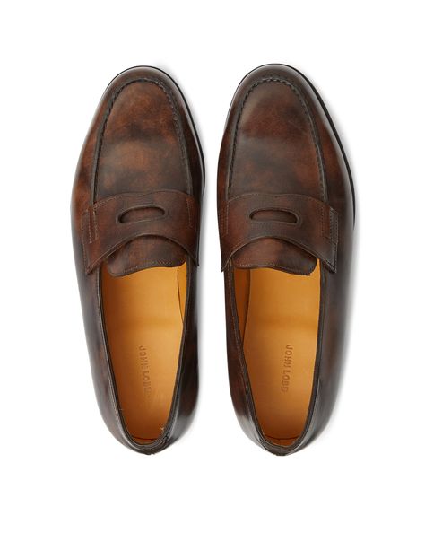 Summery Outfits, John Lobb, Shoes Men, Personal Shopper, Loafers Men, Calf Leather, Black And Brown, Dress Shoes Men, Shoes Mens