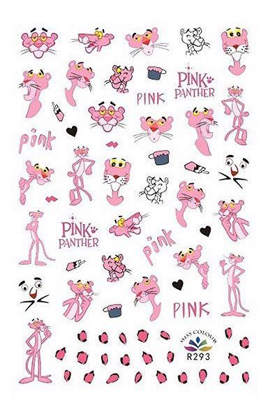 Excited to share this item from my #etsy shop: Pink Panther Nail Art Stickers Pink Panther Stickers, Pink Panther Nails, Baddie Stickers, Panthers Nails, Owl Nail Art, Barbie Tattoo, Pink Panther Cartoon, You Nails, Owl Nails