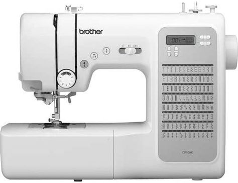 Amazon.com: Brother CP100X Computerized Sewing and Quilting Machine, White Brother Sewing Machine, Wide Table, Computerized Quilting, Computerized Sewing Machine, Sewing Quilts, Weaving Machine, Plus Quilt, Brother Sewing Machines, Sewing And Quilting