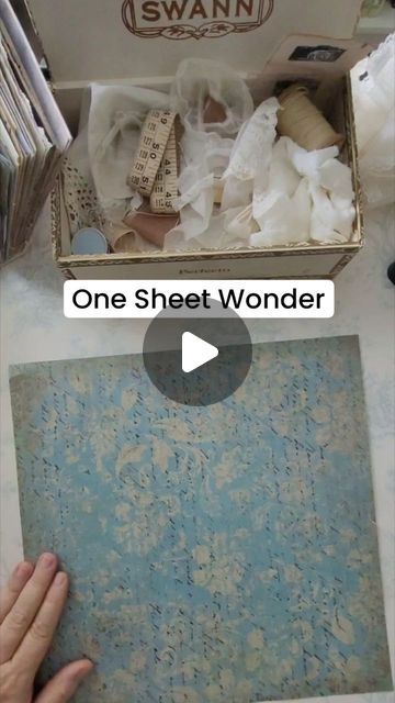 Kathy Snively | Raven Vintage 🇨🇦 on Instagram: "What should we call this project?  I love it when you can use an entire sheet of 12 x 12 with no waste!  And even better... no measuring!  #junkjournalideas #ecofriendlycrafts  #junkjournalsupplies  #junkjournalsofinstagram #junkjournalmaker  #junkjournalephemera  #scrapbookpaper  #junkjournalpages" Paper Crafts For Journal, Using Fabric In Junk Journals, Origami For Junk Journals, Handmade Junk Journals Diy, How To Junk Journal For Beginners, Junk Journal Ideas Inspiration Envelopes, How To Junk Journal, Momigami Projects, Junk Journal Storage Ideas