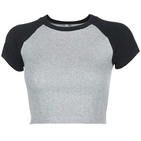 Crop Top T Shirt, Crop Top Casual, Style Preppy, Streetwear Tops, Casual Summer Shorts, Top Streetwear, Blue Crop Tops, Cute Crop Tops, Top T Shirt