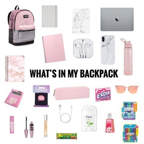 What I need in my sixth grade backpack lol #Backpack #essentials #grade #lol # Schul Survival Kits, High School Supplies, School Emergency Kit, Middle School Supplies, Middle School Survival, Middle School Hacks, School Survival Kits, School Preparation, School Suplies