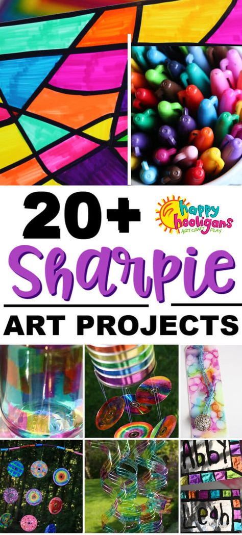 Molde, Sharpie Crafts For Kids, Crafts With Markers, Easy Art Projects For Teens, Paint Marker Ideas, Sharpie Marker Art, Marker Projects, Paint Marker Art, Art For Teens