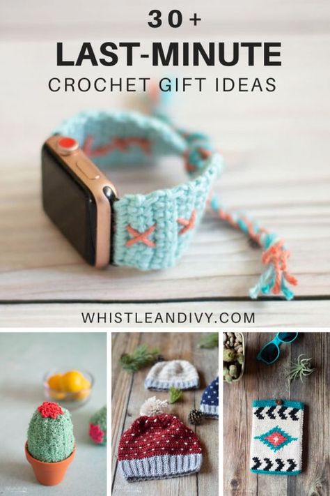 Quick Cute Crochet Gifts, Free Crochet Gifts Patterns, Useful Sewn Gifts, Crochet Quick And Easy Projects, Quick And Cute Crochet Projects, Easy Crochet Projects Gifts, Easy Crochet Gifts Christmas, Cute Little Crochet Gifts, Cute Easy Crochet Gifts