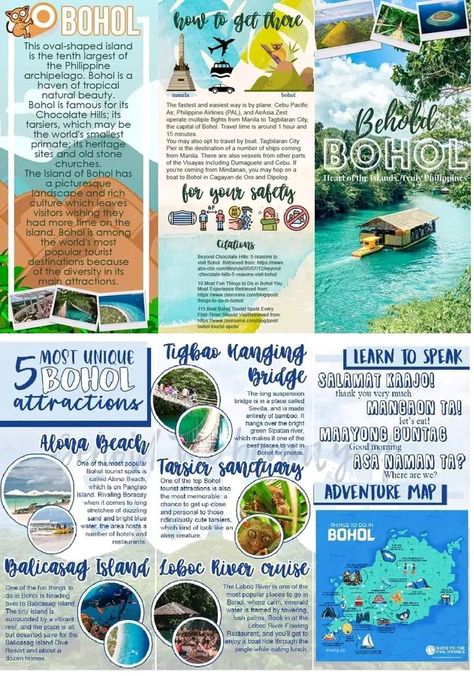 Travel Brochure In Bohol, Travel Brochure Philippines Project, Travel Brochure Project High School, Travel Brochure Philippines Tagalog, Boracay Travel Brochure, Tagaytay Travel Brochure, Brochure About Philippines, Andaman And Nicobar Travel Brochure, Cebu Travel Brochure