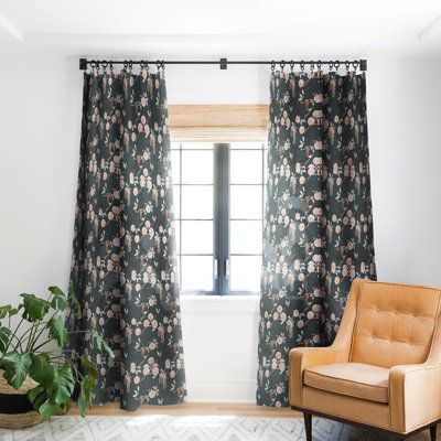 Curtains Rods, Dark Curtains, Black Curtains, Floral Curtains, Room Darkening Curtains, Room Dividers, Blackout Windows, Deny Designs, Room Darkening