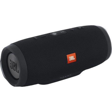 JBL Charge 3 Portable Bluetooth Speaker - Black Wireless Speakers Diy, Jbl Speakers Bluetooth, Jbl Bluetooth, Jbl Charge, Acer Laptop, Cool Bluetooth Speakers, Mini Bluetooth Speaker, Waterproof Bluetooth Speaker, Waterproof Speaker