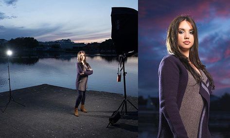 Shooting portraits outdoors, you often can't shoot wide open and use flash. Here are some tips for using flash and high-speed sync to solve that issue. #PhotographyHacks Studio Lighting Setups, Outdoor Portrait Photography, Photography Lighting Setup, Photo Techniques, Beautiful Portraits, Portrait Lighting, Digital Photography School, Photography Help, Creative Portrait Photography