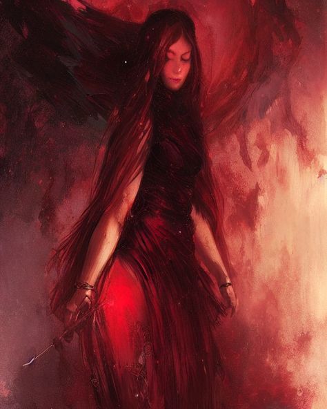 Red goddess - starryai Book Of Shadows, Red Priestess, Red Goddess, Photography Random, Characters Inspiration, 2024 Prom, Goddess Art, Art Generator, Character Portraits