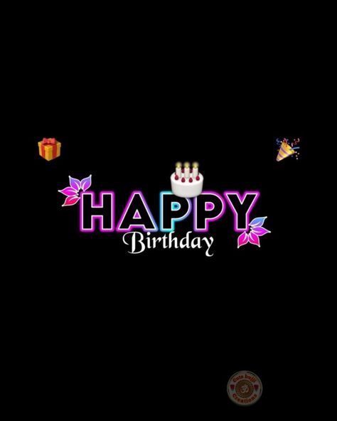 Happy Birthday Logo, Banner Editing, Decent Wallpapers, Birthday Logo, Happy Birthday Boy, Friendship Photography, Broken Screen Wallpaper, Camera Tattoo, Emoji For Instagram