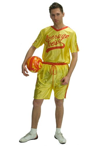 Mens Average Joes Dodgeball Costume Dodgeball Costume, Average Joe, Team Wear, Comedy Films, Cat Costumes, Costume Shop, Gym Shirts, Gym Shorts, Short Shirts