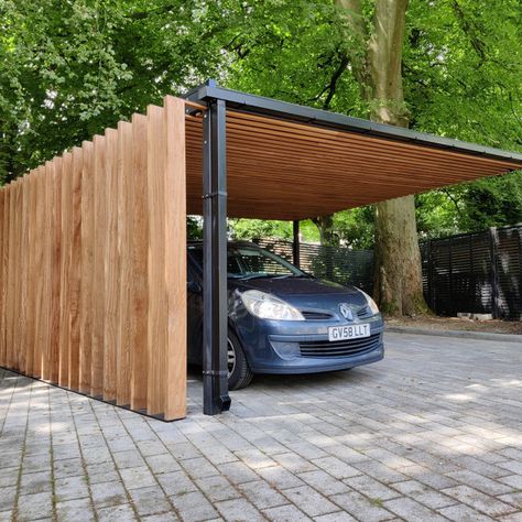 Steel & Timber Carport Timber Carport, Carport Aluminium, Modern Carport, Aluminium Pergola, Car Shed, Carport Sheds, Steel Carports, Double Carport, Carport Garage