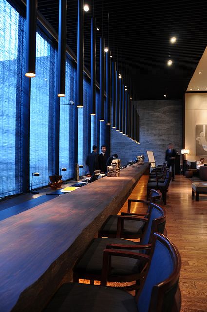 Hotel Interiors, Bar Restaurant Interior Design, Bar Restaurant Interior, Architecture Restaurant, Design Café, Hotel Lounge, Bar Interior, Modern Hotel, Hotel Bar