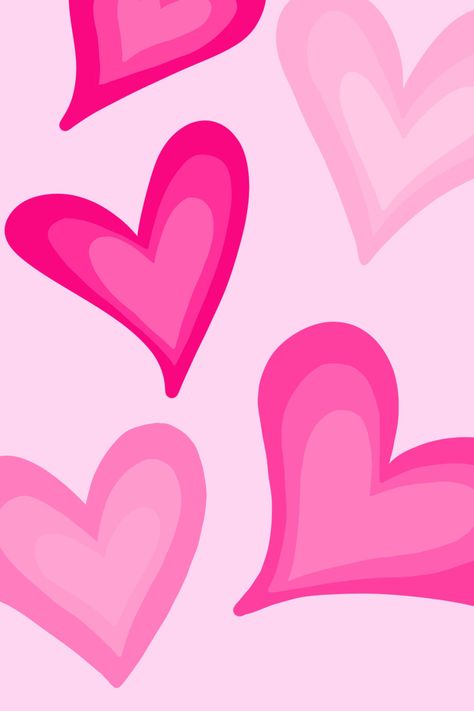 Tumblr, Cute Valentine’s Day Wallpaper Iphone, Pink Aesthic Wallpapers, Pink Valentines Day Aesthetic Wallpaper, Pink Groovy Aesthetic, Hot Pink Hearts Wallpaper, Valentine’s Day Backgrounds, Valentine’s Day Iphone Wallpaper, Heart Background Pink