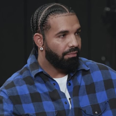 Drake Braids Hairstyles, Drake Cornrows, Drake Hairstyle, Drake Braids, Hard Pfps, Cornrow Ideas, Boys Braids, Twist Hair Men, Man Braids