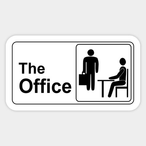 the office is on tbs -- Choose from our vast selection of stickers to match with your favorite design to make the perfect customized sticker/decal. Perfect to put on water bottles, laptops, hard hats, and car windows. Everything from favorite TV show stickers to funny stickers. For men, women, boys, and girls. The Office Stickers Printable, Office Stickers, The Office Stickers, Sticker Design Inspiration, The Office Show, Office Logo, Sticker Logo, Iphone Stickers, Office Wallpaper