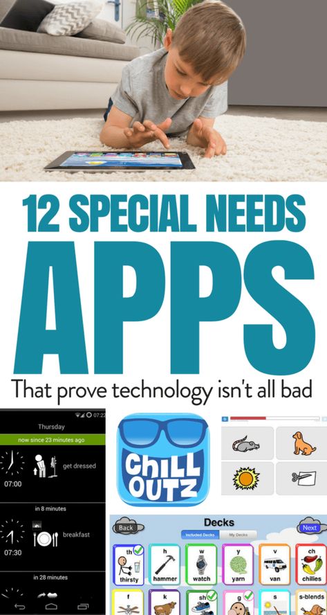 12 special needs apps that prove technology isn't all bad... #techforkids #technology #specialneeds #specialneedskids #parenting Special Needs Children, Special Needs Resources, Aba Pairing Activities, Homeschooling Special Needs Kids, Aba Activities For Kids, Aba Therapy Activities, Special Education Activities, Special Needs Mom, Homeschooling Ideas