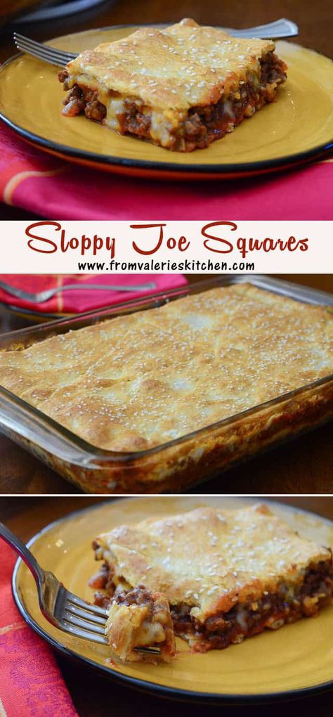 Hamburger Recipes, Essen, Sloppy Joes Recipe, Crescent Roll Recipes, Crescent Roll Dough, Crescent Roll, Sloppy Joe, Sloppy Joes, Made From Scratch