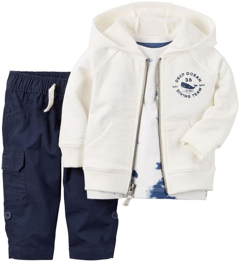 Convertible Pants, Carter Kids, Cardigan Set, Body Suit With Shorts, Carters Baby Boys, Kids Fashion Boy, Carters Baby, Hooded Cardigan