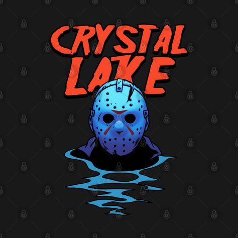 Hockey Mask, Holy Shirt, Crystal Lake, Halloween Horror, Book Reader, Halloween Design, Case Stickers, Design Show, Phone Case Stickers