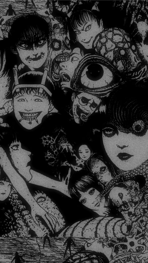 Wallpaper Dark, Junji Ito