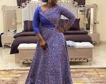 Ankara Long Gown Styles, Long African Dresses, African Dresses For Kids, Best African Dresses, Gaun Fashion, African Fashion Skirts, African Wear Dresses, African Dresses Modern, African Maxi Dresses