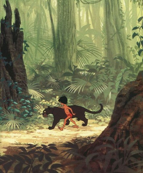 The Jungle Book (1967) The Jungle Book Art, Jungle Book Art, Mowgli The Jungle Book, Jungle Book 1967, Jungle Book 2016, Jungle Book Characters, Old Disney Movies, Palm Mehndi Design, Jungle Book Disney