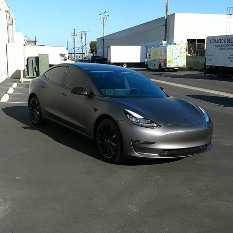 Gray Tesla Model 3, Grey Tesla, Vision 2024, Tesla Model X, Car Goals, Tesla S, Tesla Model 3, Gray Aesthetic, Classy Cars