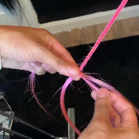 Hair Tutorials on Instagram: “#repost @missesgiftedhands⁣ Quick tutorial . How to tie a knot at the end of your box braid . Broken down simply into 1,2,3. Subscribe to…” How To Tie A Knot At The End Of Braids, How To Tie Off A Braid Without A Hair Tie, How To Knot Ends Of Braids, How To Tie End Of Braid, How To Tie Box Braids, How To Tie The End Of Box Braids, Short Sleek Hairstyles, Easy Waterfall Braid, How To Tie A Knot