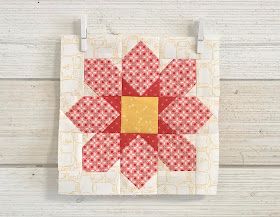 Villach, Polish Quilt Patterns, Daisy Quilt Block Pattern, Farm Quilt Patterns Free, Summer Quilts Ideas, Flower Quilt Blocks Free Pattern, Flower Quilt Blocks, Block Quilt Patterns, Free Quilt Block Patterns