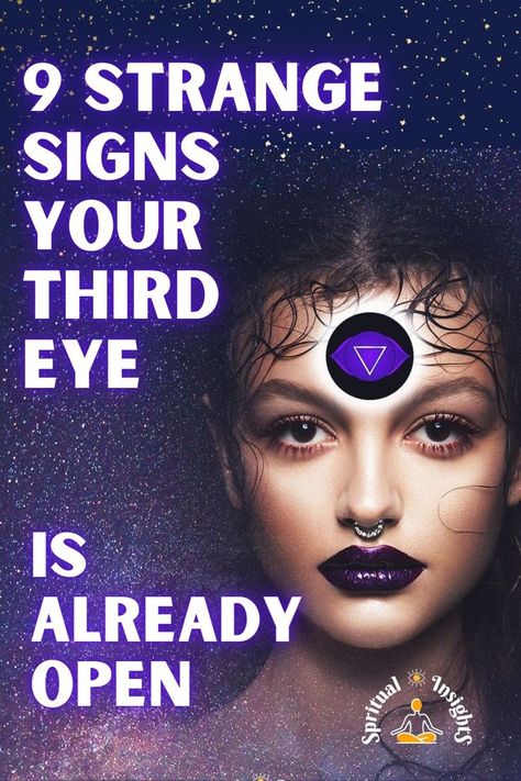 9 Strange Signs Your Third Eye is Already Open Third Eye Meditation, Third Eye Awakening, Psychic Development Learning, Spiritual Awakening Higher Consciousness, Level Of Consciousness, Chakra Health, Spiritual Eyes, Third Eye Opening, Opening Your Third Eye