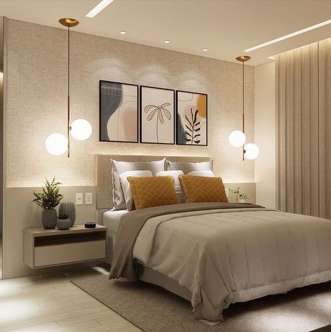 Simple Bedroom Design, Modern Luxury Bedroom, Bilik Tidur, Dekorasi Kamar Tidur, Classy Bedroom, Small Bedroom Decor, Bedroom Decor Design, Bedroom Bed Design, Modern Bedroom Design