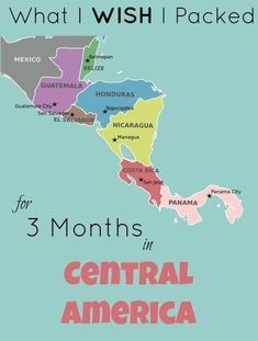 South America Destinations, Chichicastenango, Tegucigalpa, Central America Packing List, Nicaragua Managua, Central America Destinations, Latin America Travel, San Jose Costa Rica, Backpacking South America