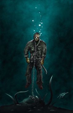 Jason Voorhees Wallpaper, Pennywise 1990, Jason Voorhees Art, Friday The 13th Tattoo, Jason Friday, Fröhliches Halloween, Jason Vorhees, Scary Wallpaper, Horror Movie Icons