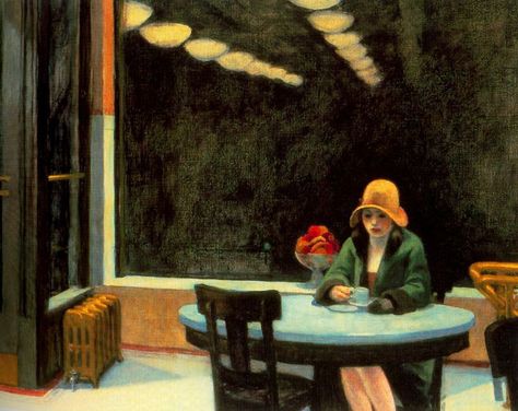 Vincent Van Gogh, Edgar Degas, Edward Hooper, Edward Hopper Paintings, Hopper Art, American Realism, Edward Hopper, Famous Artists, Art Center