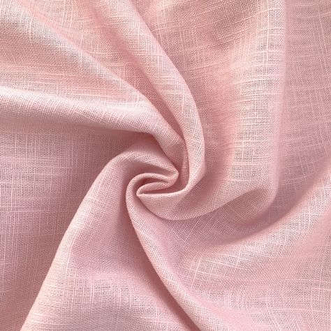 Linen Fabric Texture Textiles, Egyptian Fabric, Linen Texture Fabric, Clothing Fabric Patterns, Light Pink Dress, Organic Fabric, Clothing Fabric, Sustainable Fabric, Linen Material