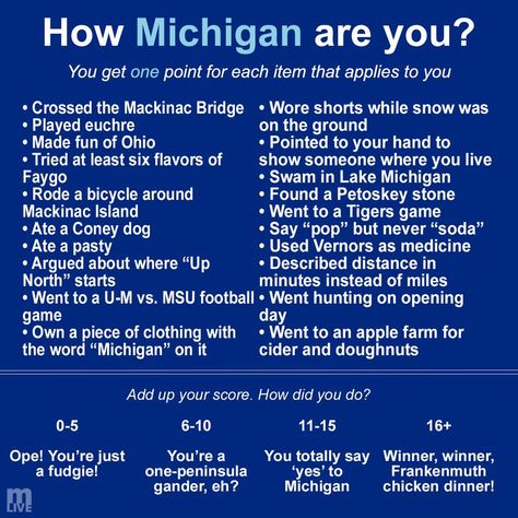 Michigan Facts, Coney Dog, Mackinac Bridge, Interactive Posts, Petoskey Stone, Michigan Travel, State Of Michigan, Mackinac Island, Pure Michigan