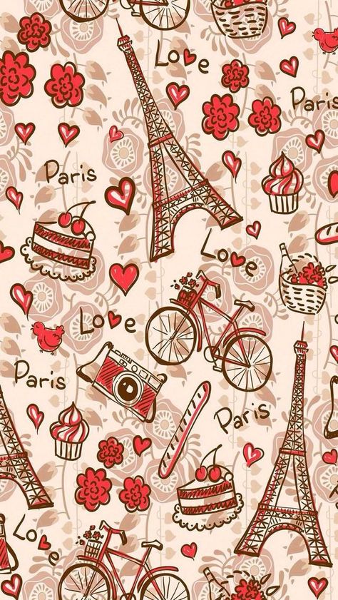 Paris Wallpaper Iphone, Background Paris, Girly Background, Paris Halloween, Whatsapp Background, Wallpaper Seni, Paris Illustration, Iphone Arkaplanları, Paris Wallpaper