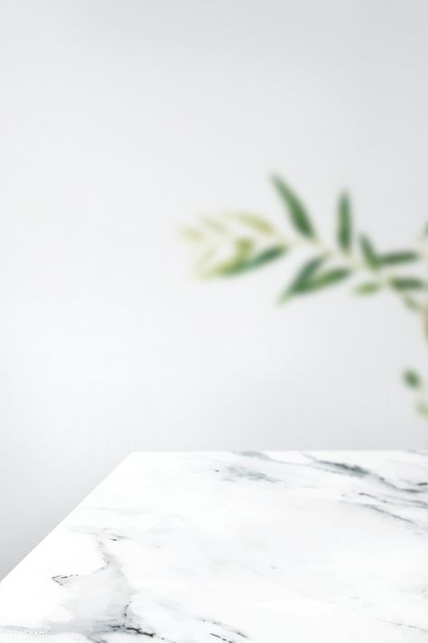 Plain gray wall with leaf and white marble table product background | free image by rawpixel.com Products Background Design, Background Product Design, Minimalist Product Photography, Product Background Design, Plain Yellow Background, Mock Up Background, Products Background, Food Background Wallpapers, Background For Product