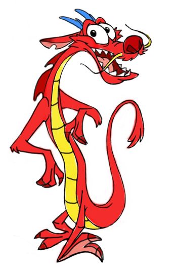 How to Draw Mushu Dragon from Mulan with Step by Step Drawing ... Croquis, Dragon From Mulan, Art Drawings Step By Step, Birthday Art Drawings, Mulan Dragon, Mulan Party, Painting Tiles, Draw Disney, How To Dr