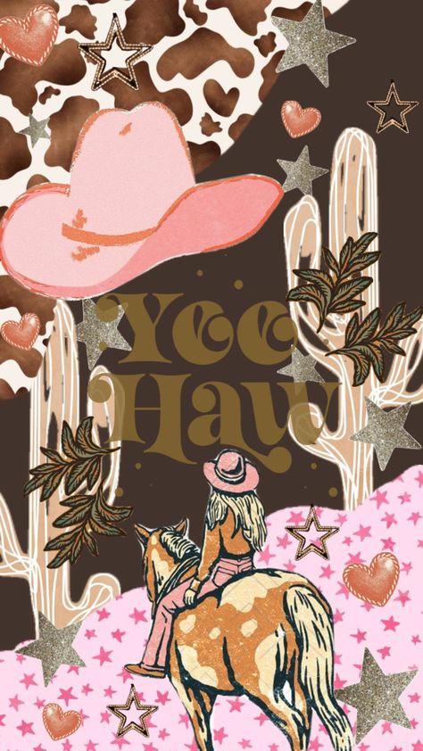#fyp #fypshuffle #vintage #nature #vibes #wallpaper #quotes #yeehaw #horse #country #western #texas #cowgirl Country Pink Wallpaper, Cowgirl Halloween Wallpaper, Fall Cowgirl Wallpaper, Cowgirl Barbie Aesthetic, Country Pics Backgrounds, Western Barbie Wallpaper, Western Horse Decor, Cowboy Boot Background, Western Spring Wallpaper