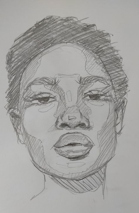 sketch, drawing, woman, model face, rough sketch Sketched Faces Simple, Silhouette Face Drawing, Womens Face Sketch, Simple Woman Face Drawing, Human Drawing Sketches Faces, Womans Face Sketch, How I Sketch Faces, Stretched Face Drawing, Quick Face Sketch