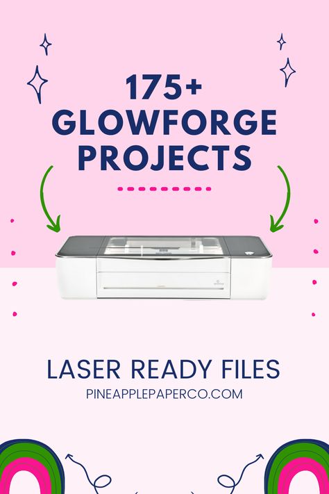 Glowforge Gifts For Kids, What Can You Do With A Glowforge, Glowforge Thanksgiving Projects, Glow Forge Projects To Sell Wood, Easy Glowforge Projects, Glowforge Aura Settings, Glowforge Svg Files Free, Glowforge Projects Ideas Acrylic, Svg Laser Files