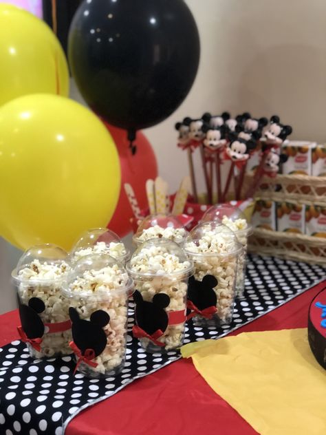 Candy Table Ideas Mickey Mouse, Mickey Mouse Candy Bar Ideas, Mickey Birthday Party Ideas For Boys, Mickey Mouse Birthday Dessert Table, Minnie And Mickey Birthday Cake, Mickey Mouse Birthday Treats, Oh Twodles Birthday Boy Decorations, Mickey Mouse Birthday Decorations Boys, 1st Birthday Boy Mickey Mouse