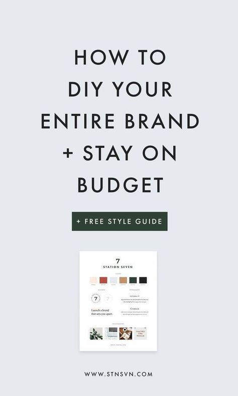 Create a new brand with a DIY budget. It's the perfect price tag! Use our FREE style guide and tips to create a brand perfect for your business today. Small Business Marketing Social Media, Brand Guideline, Logo Type, Squarespace Templates, Brand Creation, Branding Tips, Blog Logo, Entrepreneur Tips, Marketing Social Media