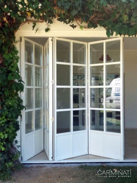 Wooden barn doors