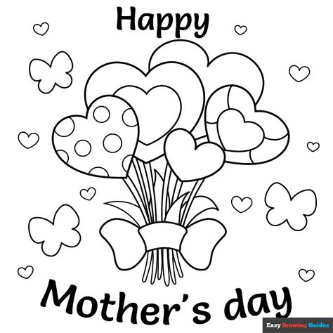 Mothers Day Crafts For Kids Templates, Happy Mother’s Day Colouring Pages, Mothers Day Crafts For Kids Cards, Mother’s Day Work Sheet, Mother’s Day Coloring Pages For Kids, Happy Mother's Day Easy Drawing, Happy Mother Day Drawing, Free Printable Mothers Day Coloring Cards, Happy Mother’s Day Coloring Sheet