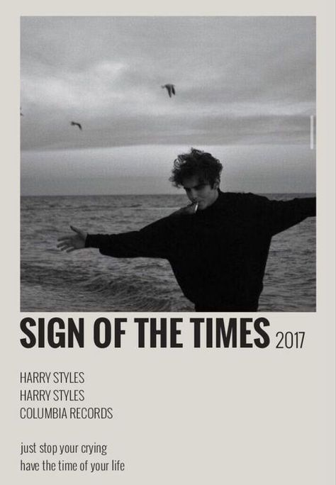 One Direction Posters, Song Posters, Gambar One Direction, Minimalist Music, Polaroid Posters, Sign Of The Times, Music Poster Ideas, Harry Styles Poster, Vintage Music Posters