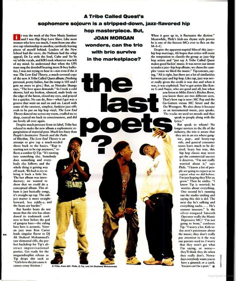 90s Hip Hop Magazine, A Tribe Called Quest Aesthetic, New Edition Aesthetic, Tribe Called Quest Poster, A Tribe Called Quest Poster, A Tribe Called Quest Wallpaper, Tribe Called Quest Tattoo, Hiphop Magazine, Hip Hop Magazine